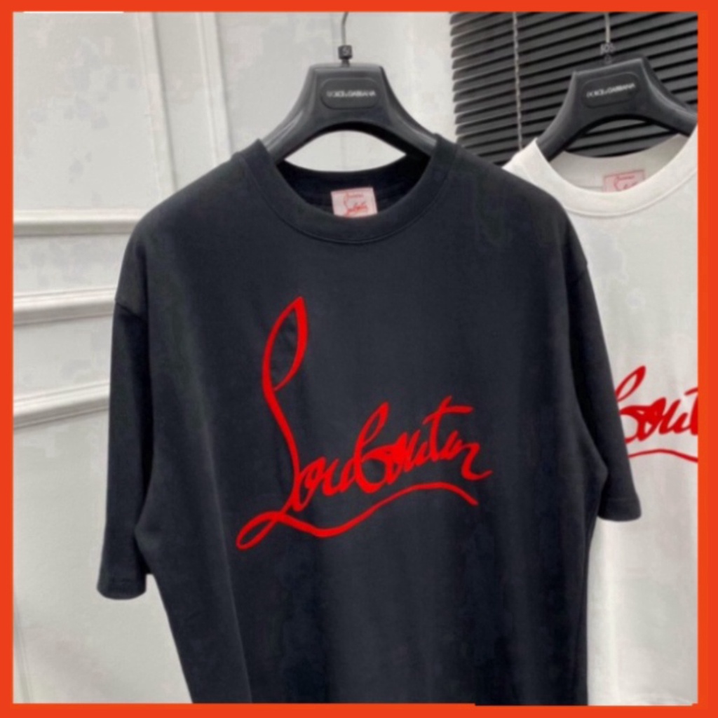 654 Áo Thun Louboutin Cao Cấp. Áo Phông Nam Nữ Loubotin In 2 Mặt Hàng Siêu Cấp Hotrend 2023 8 9 234