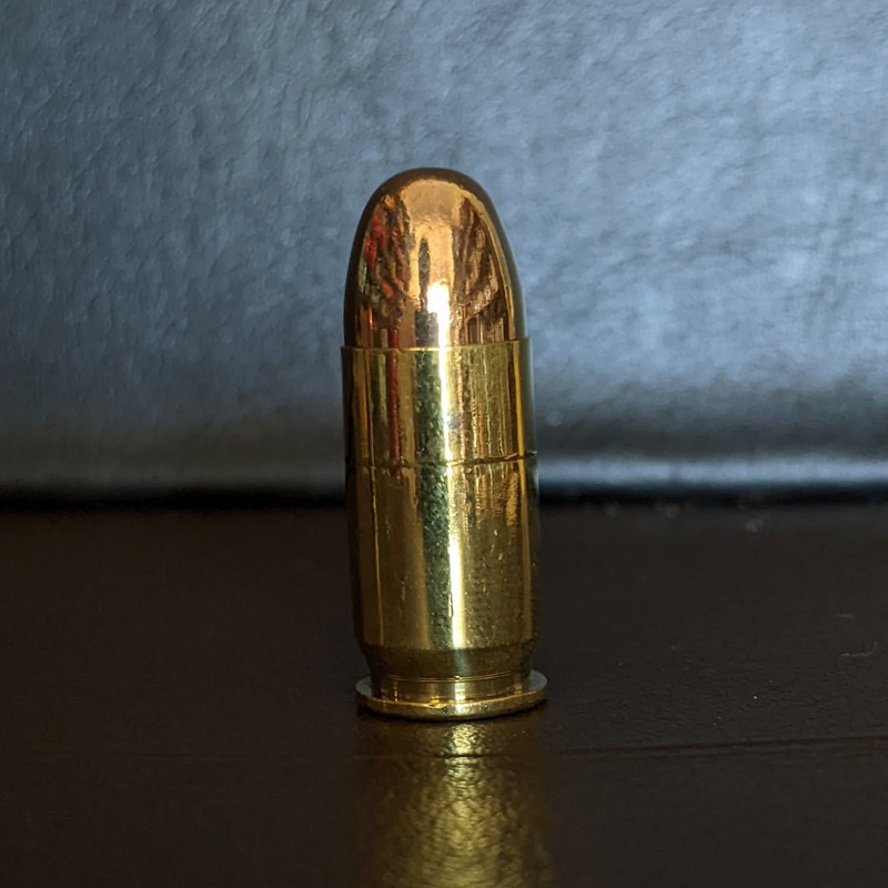 Viên đan Colt45 bằng đồng deco