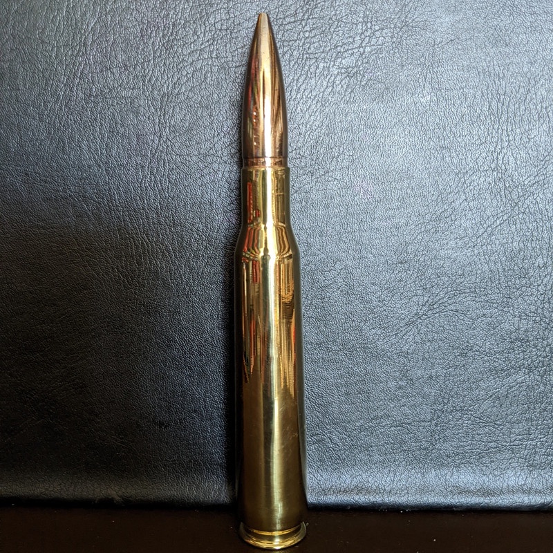 Mô hình viên dan 12ly7 bằng đồng lớn