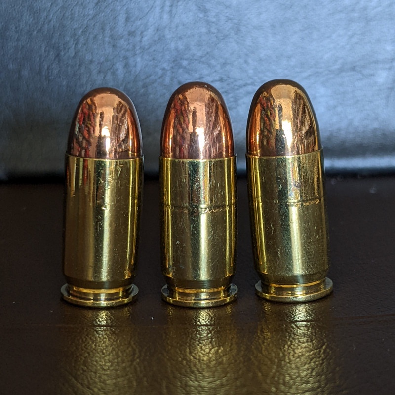 Viên đan Colt45 bằng đồng deco