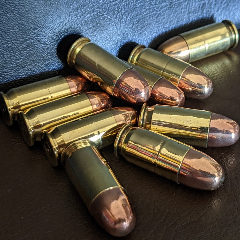 Viên đan Colt45 bằng đồng deco