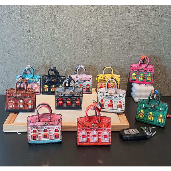 Ví Bạch Kim Mini Đựng Tai Nghe / Móc Khóa Xe Hơi Dễ Thương