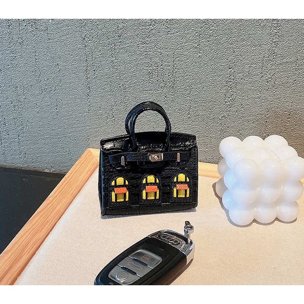 Ví Bạch Kim Mini Đựng Tai Nghe / Móc Khóa Xe Hơi Dễ Thương