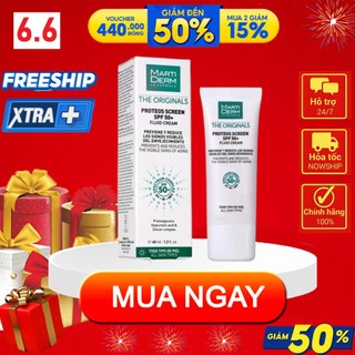 Kem chống nắng martiderm -kem chống nắng martiderm 40ml cho mọi da duy trì độ ẩm cải thiện sắc tố da