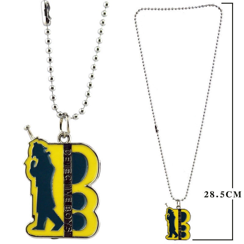 Huy Hiệu Cài Áo Hình Thám Tử Conan Màu Xanh Dương