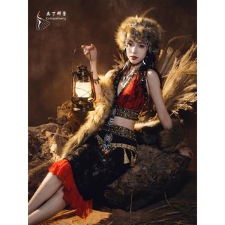 Trang phục mông cổ tây tạng sexy ( sẵn )