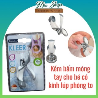 Kềm bấm móng tay cho bé có kính lúp lucky baby