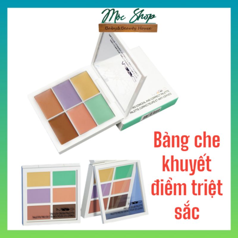 ( DUPE NYX )CHE KHUYẾT ĐIỂM 6 Ô MYG