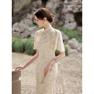  Đầm Sườn Xám Cách Tân Dáng Suông Phong Cách Hepburn Trung Hoa Cổ Điển Kiểu Mới Cho Nữ 