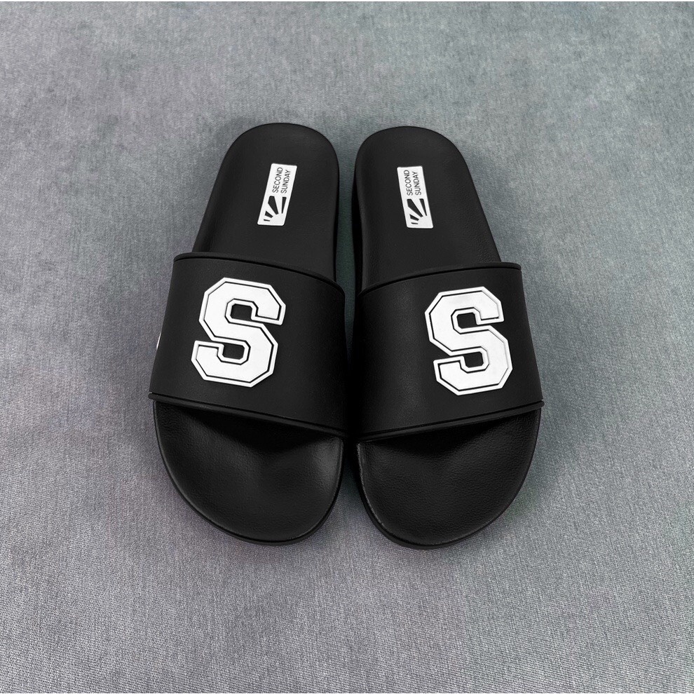 Dép Nam Nữ Unisex Quai Ngang Slipper siêu bền , dép cao cấp chữ S,Second Sunday Evening Slides Ladystore | BigBuy360 - bigbuy360.vn