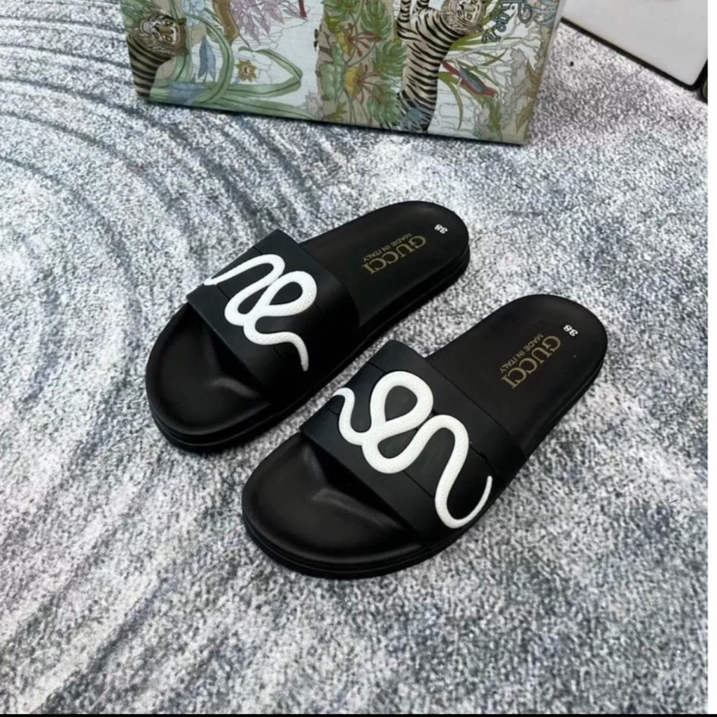 Dép Quai Ngang Nam nữ, dép BBR Màu Đen thời trang Hot 2023 Hàng bán chạy tại shop AL.storee