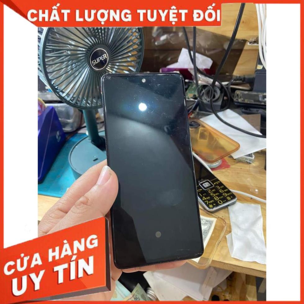 Màn hình hư vỡ Samsung A51. Màn hình xác Samsung A51 lấy cổ cáp hàng Zin bóc máy. BH 36 tháng 1 đổi 