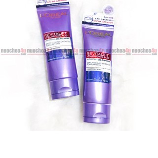 Sữa Rửa Mặt LOREAL Revitalift Hyaluronic Acid Hydrating Gel-Cleanser 100ml