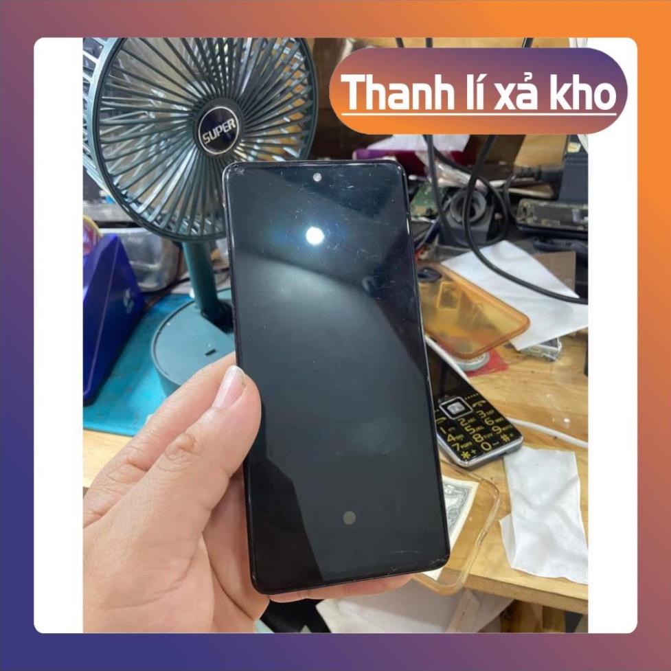 Màn hình hư vỡ Samsung A51. Màn hình xác Samsung A51 lấy cổ cáp hàng Zin bóc máy. BH 6 tháng 1 đổi 1