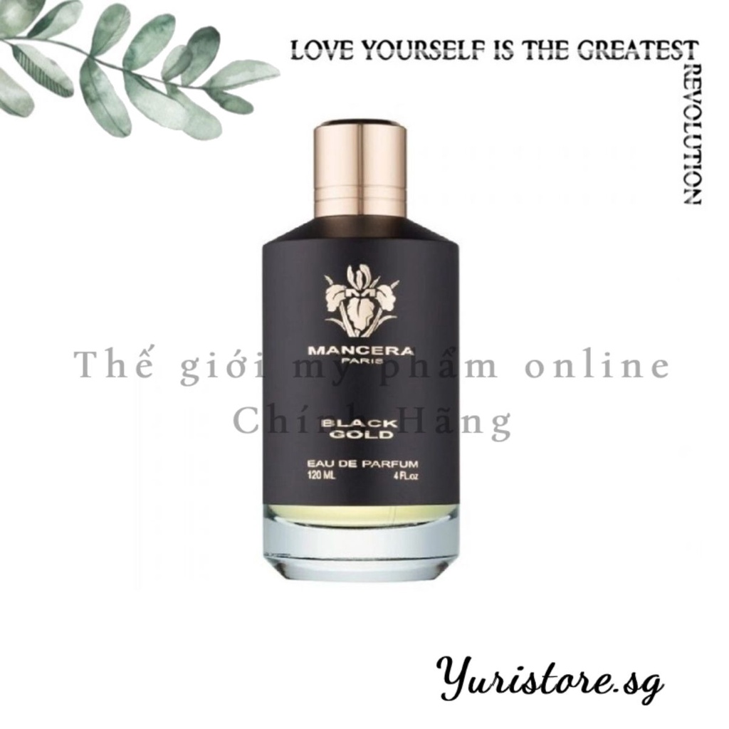 🆈🆄🆁🅸 - Nước hoa Mancera Black Gold Test EDP 10ml/20ml