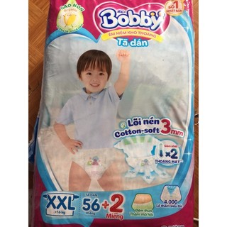 Tã dán bobby xxl 56/xl62/l68/m76