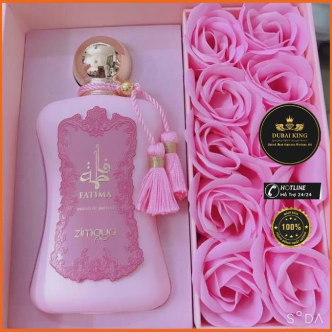FREE SHIP_ NƯỚC HOA DUBAI NỮ Zimaya Fatima EXTRAIT DE PARFUME - 100ML - TINH DẦU DUBAI GIÁ SỈ - GIÁ RẺ