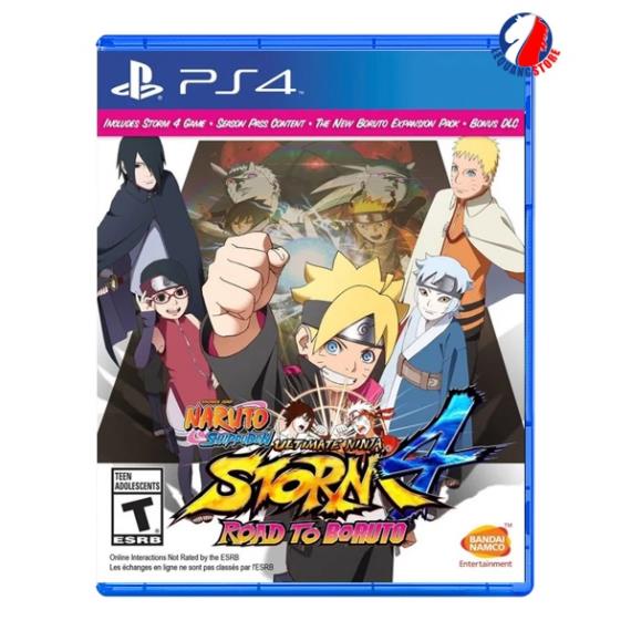 Naruto Shippuden Ultimate Ninja Storm 4 - Đĩa Game PS4 - US (Mới)