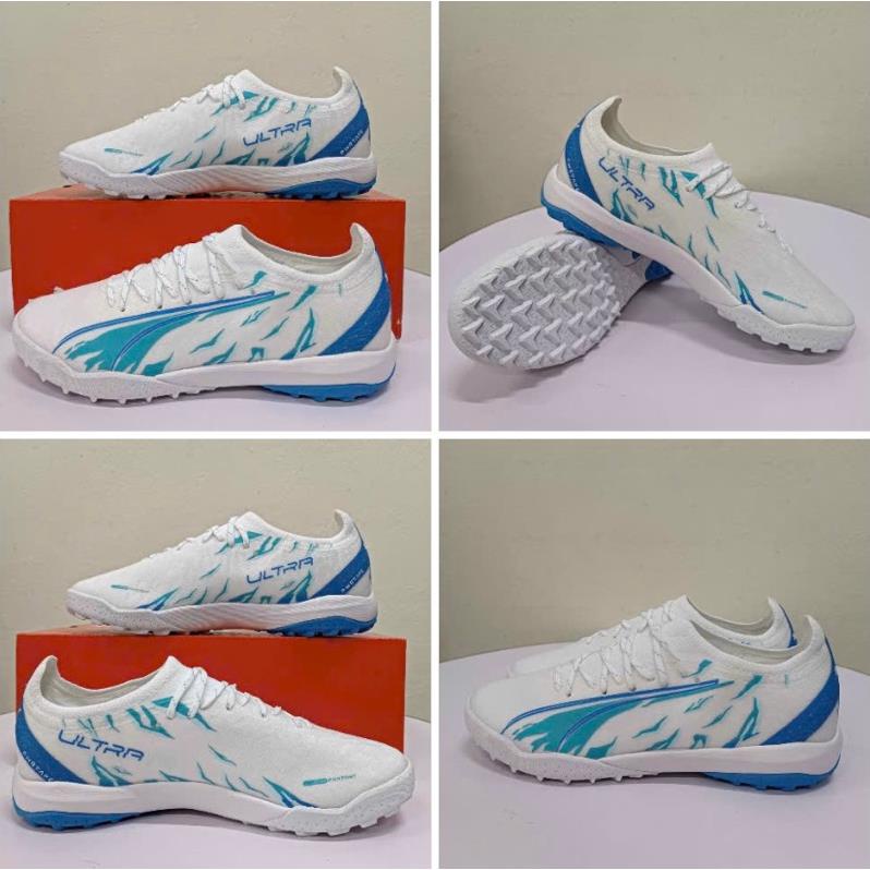 Giày Đá Bóng Sân Cỏ Nhân Tạo Puma Ultra Ultimate TF Màu Trắng