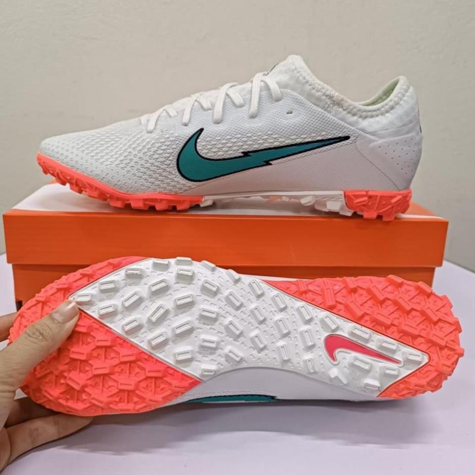 Giày Đá Bóng Vapor 13 Pro TF Cam Trắng Sân Cỏ Nhân Tạo