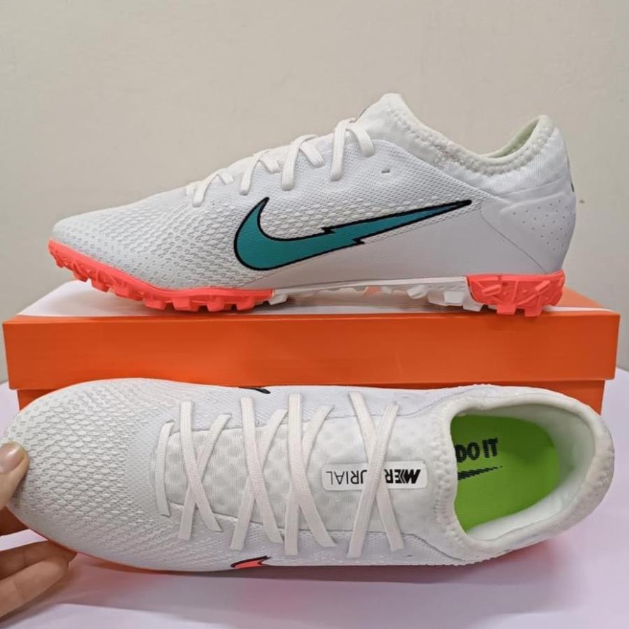 Giày Đá Bóng Vapor 13 Pro TF Cam Trắng Sân Cỏ Nhân Tạo