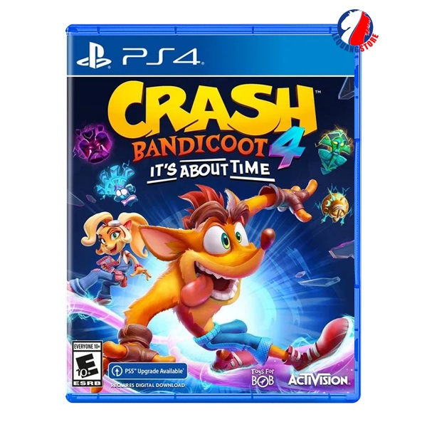 Crash Bandicoot 4: It's About Time - ĐĨa Game PS4 - US