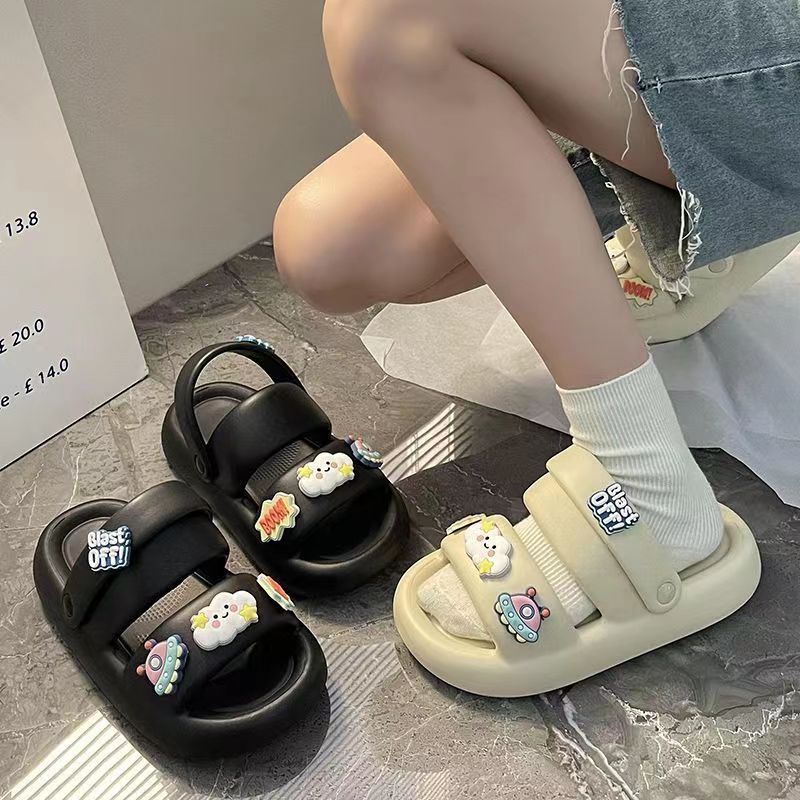 Dép cute nữ Dép DIY đám mây hoạt hình