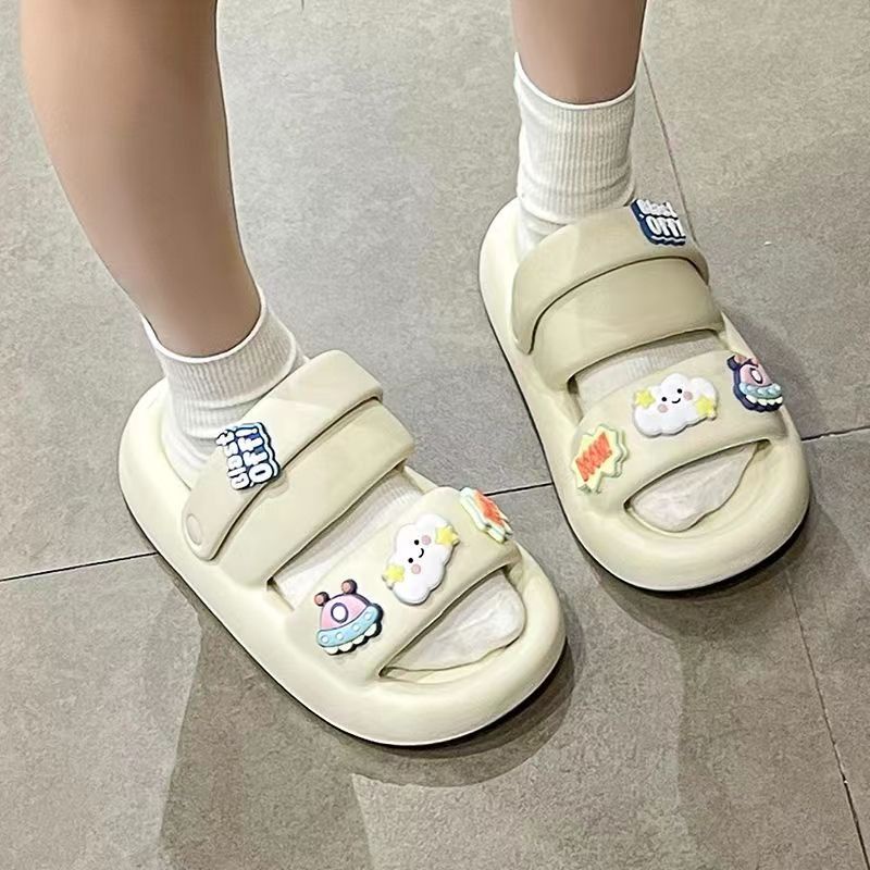Dép cute nữ Dép DIY đám mây hoạt hình