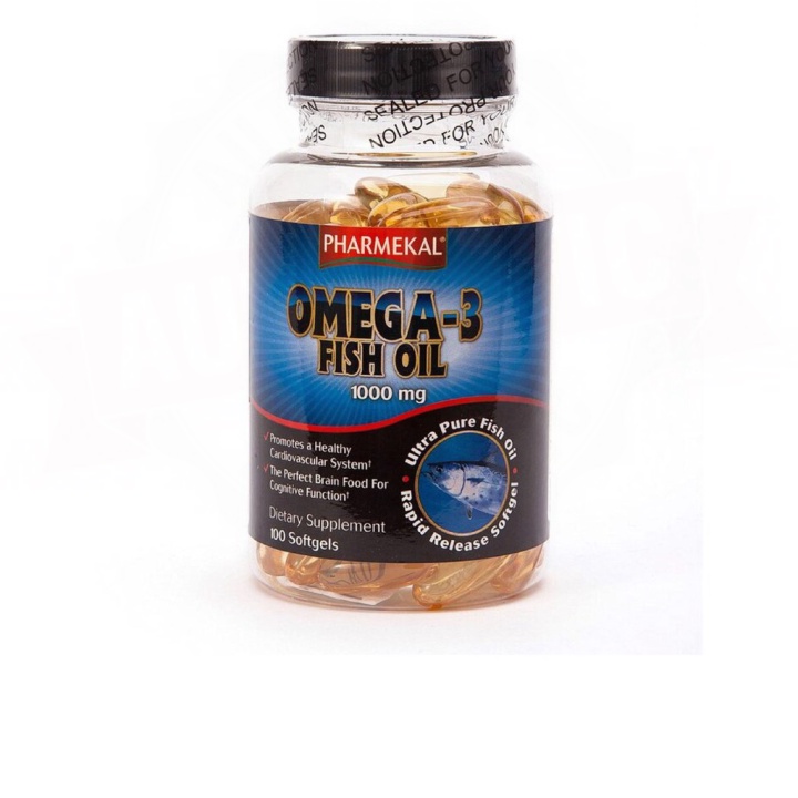 Viên Uống Dầu Cá Pharmekal Bổ Sung Omega 3 Omega 3 Fish Oil 1000mg 100 Softgels 100 Viên