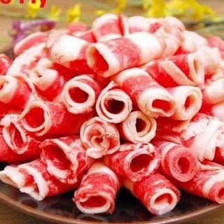 Ba chỉ bò mỹ cuộn 500g/khay ( giao Hà Nội, hoả tốc)