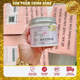 [Chính hãng] kem body bông retinol onaya, body bông retinol b3, kem bông b3 retinol ONAYA tq group dưỡng trắng da