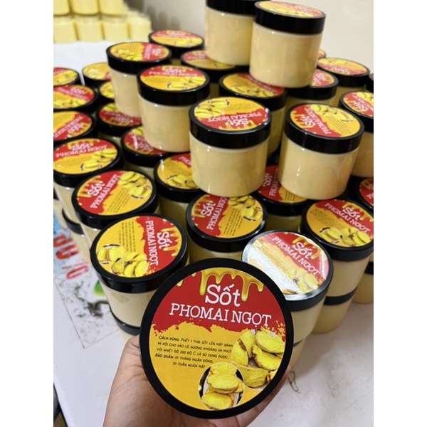 Sốt phomai ngọt 450g/hũ
