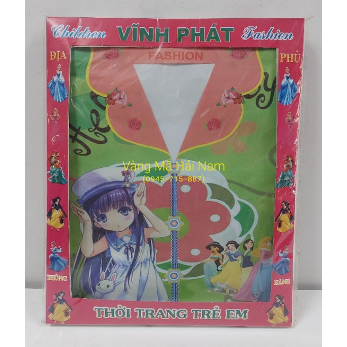 Áo Đầm Bé Gái Âm Phủ Nhiều Mẫu - Hàng Thường