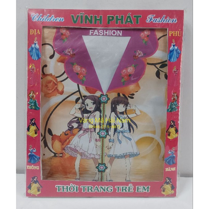 Áo Đầm Bé Gái Âm Phủ Nhiều Mẫu - Hàng Thường
