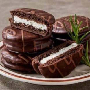 Bánh Chocopie Hàn Quốc LOTTE 384g - Hàng nội địa 몽쉘카카오케이크