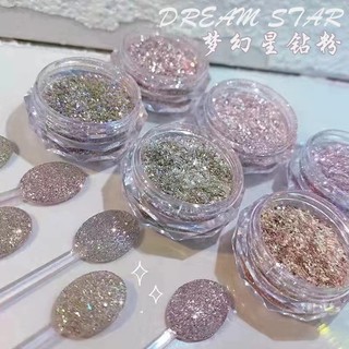 Set nhủ rắc flash cao cấptrang trí móng blingling- bột nhủ siêu nhuyễn đã đựơc nâng cấp sáng lấp lán