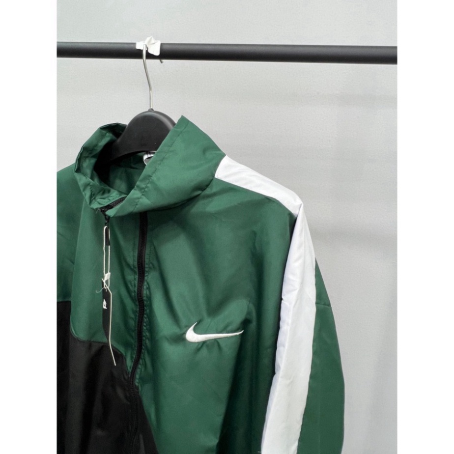 ÁO KHOÁC NIKE SWOOSH WOVEN VINTAGE V3 Dù 2 Lớp - Vải Cao Cấp .TheStrawBerry