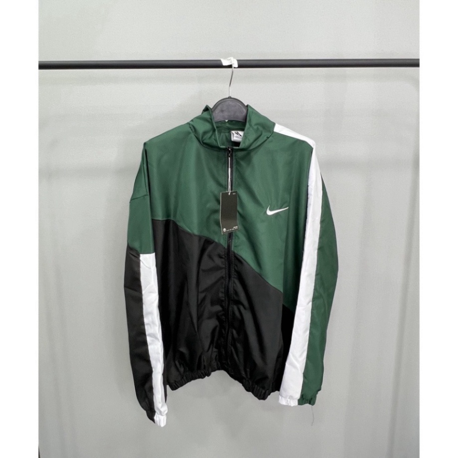 ÁO KHOÁC NIKE SWOOSH WOVEN VINTAGE V3 Dù 2 Lớp - Vải Cao Cấp .TheStrawBerry