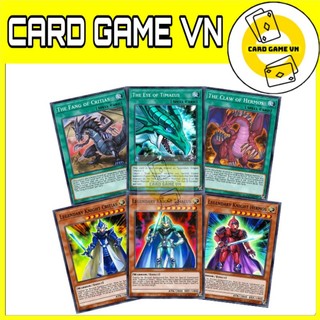 [BÀI IN] Bài YuGiOh - Bộ 18 lá bài Dragon Of Atlantis + Các lá bài bất ngờ ( Timaeus + Critias + Hermos ) - Card Game VN