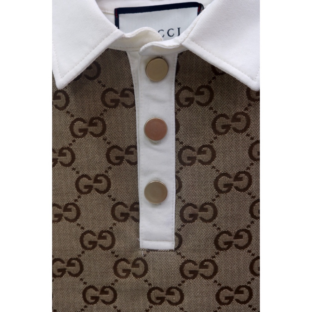 ÁO POLO GUCCI JACQUARD , ÁO THUN POLO THÊU LOGO NAM NỮ UNISEX .BestClothing