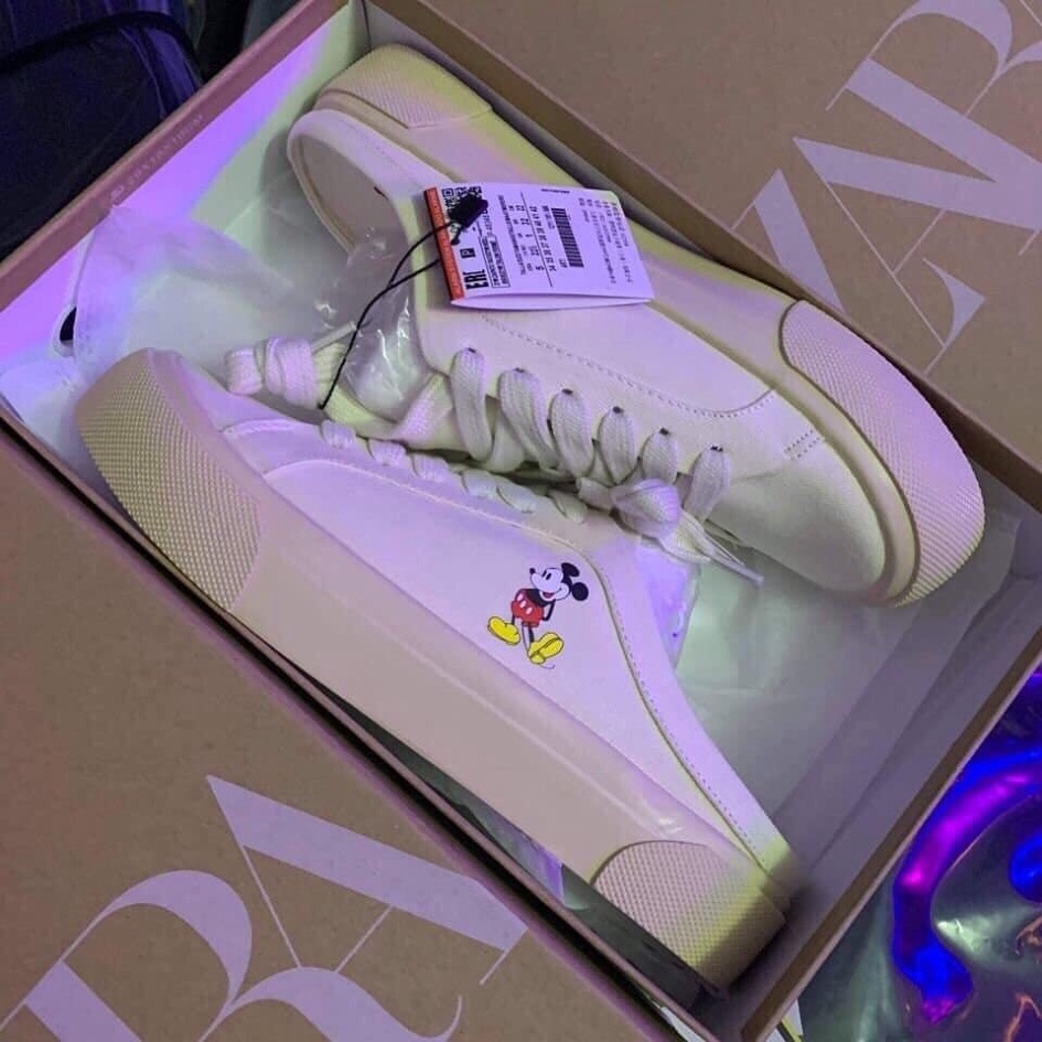 GIÀY SỤC ĐẠP GÓT ZARA MICKEY CHÍNH HÃNG HOT TREND  .TheStrawBerry