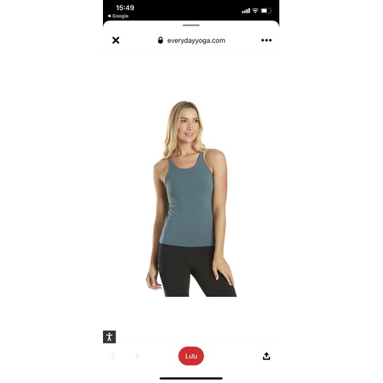 Áo tank tập dòng support hãng Everyday Yoga vnxk