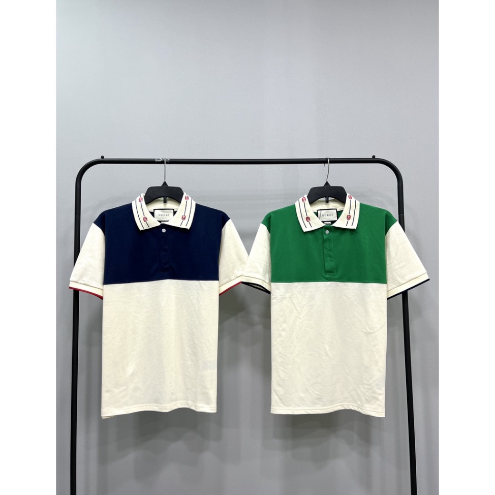 ÁO POLO GUCCI EMBROIDERED , ÁO GC NAM NỮ UNISEX .TheStrawBerry