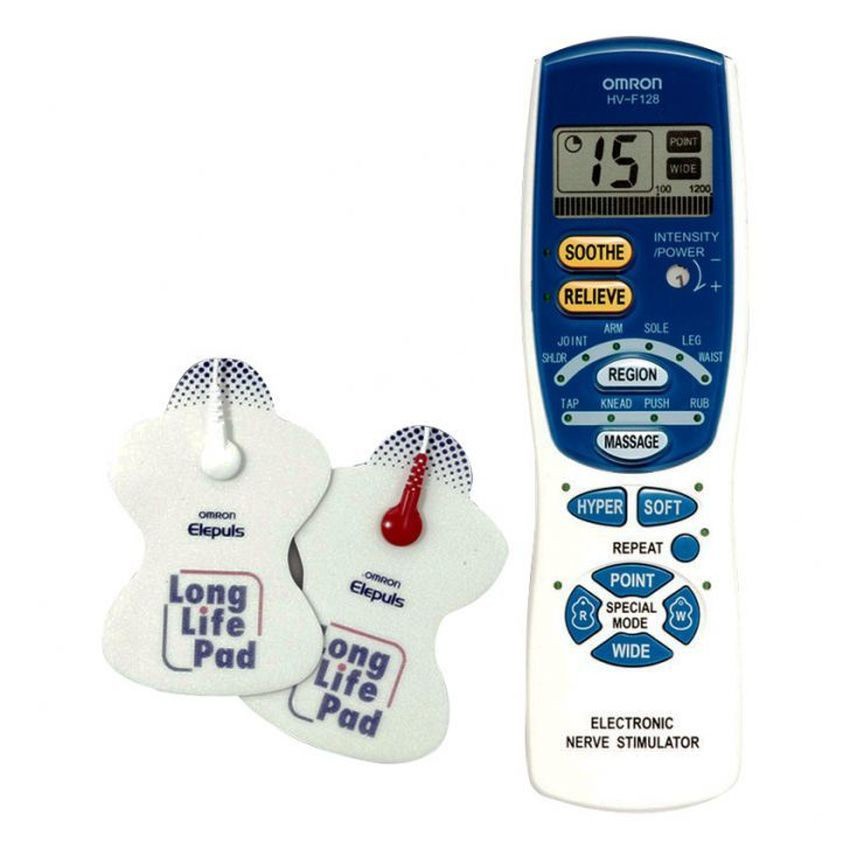 Máy mát xa Omron HV-F128 (Trắng)