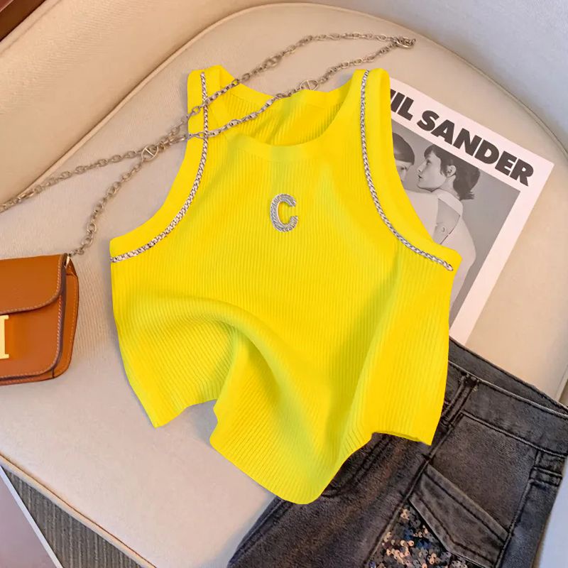 Áo Croptop Sát Nách Phong Cách Pháp Hàng Mới