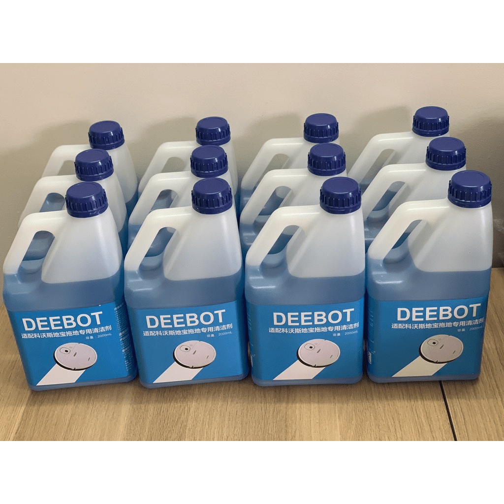 Nước lau sàn Deebot chuyên dụng dành cho robot hút bụi lau nhà CAN 2 LÍT_SmartHouse
