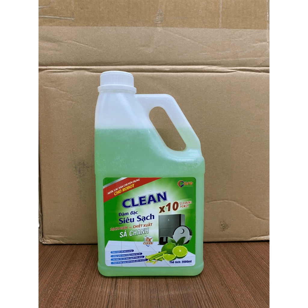 Nước lau sàn Deebot chuyên dụng dành cho robot hút bụi lau nhà CAN 2 LÍT_SmartHouse