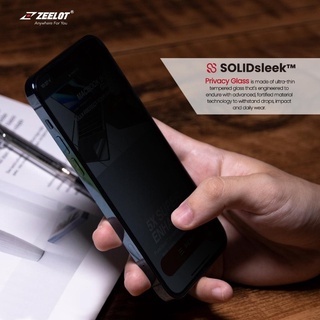 Miếng dán cường lực trong suốt  SOLIDsleek Zeelot cho iPhone 13/ 13 Pro/ 13 Pro Max/ 13 Mini