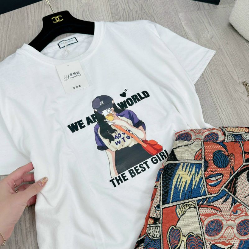 Sét Chân Váy Áo Thun Big Size  MS04