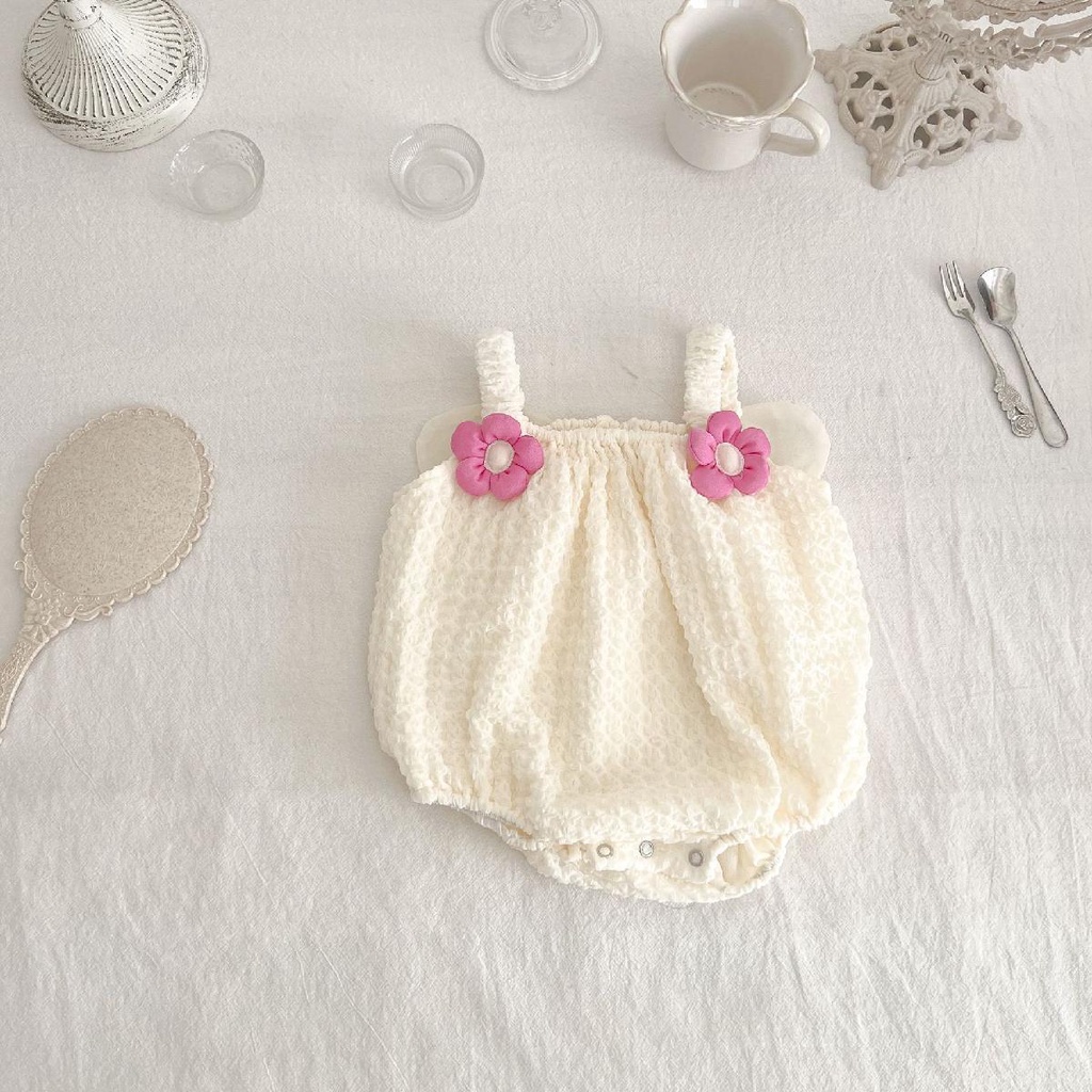 Bộ Áo Liền Quần Toàn Bộ Thời Trang Mùa Hè Cho Bé Sơ Sinh 6.12 Tháng